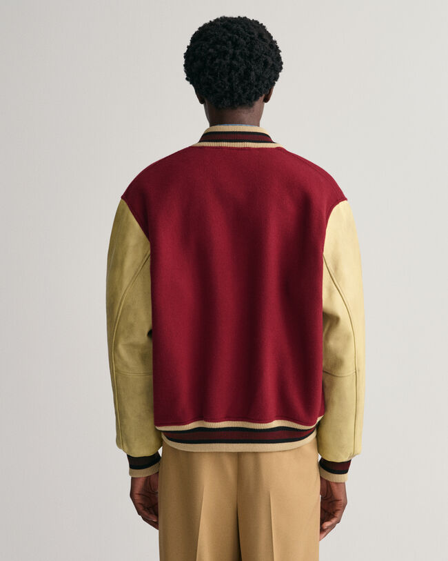 Vatteret Mix GANT Varsity Jacket