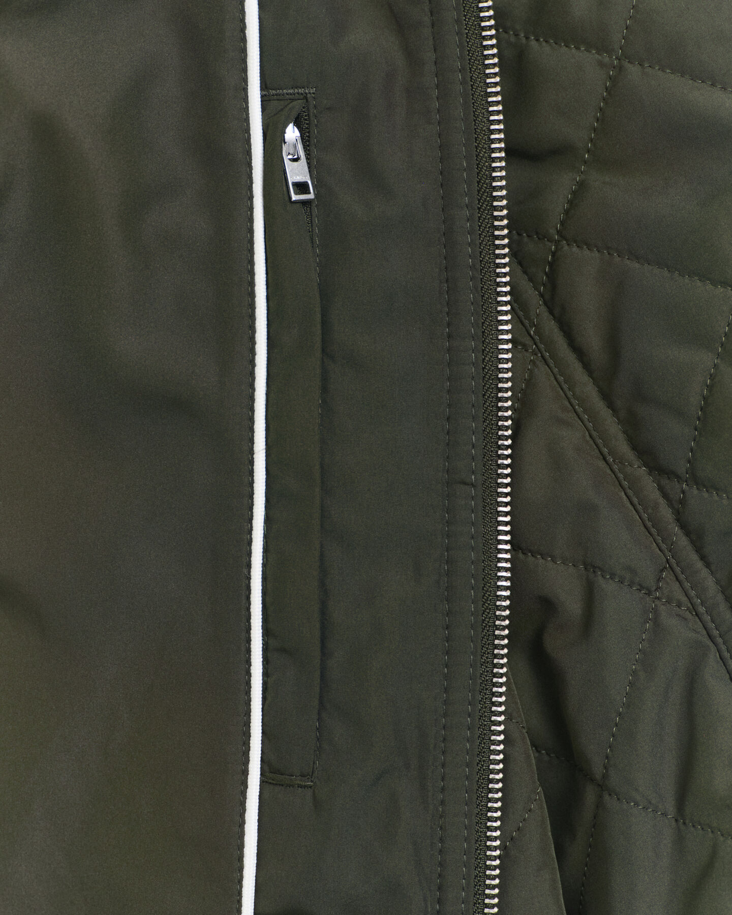 Quiltet Windcheater jakke