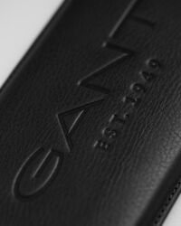 Mobiltaske af læder