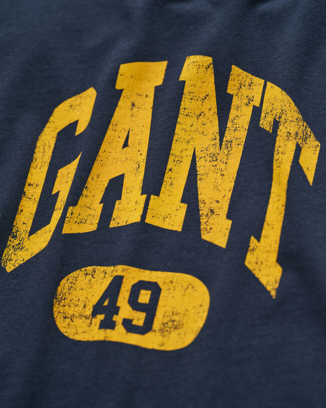 Kids T-shirt med GANT 49 Arch-tryk