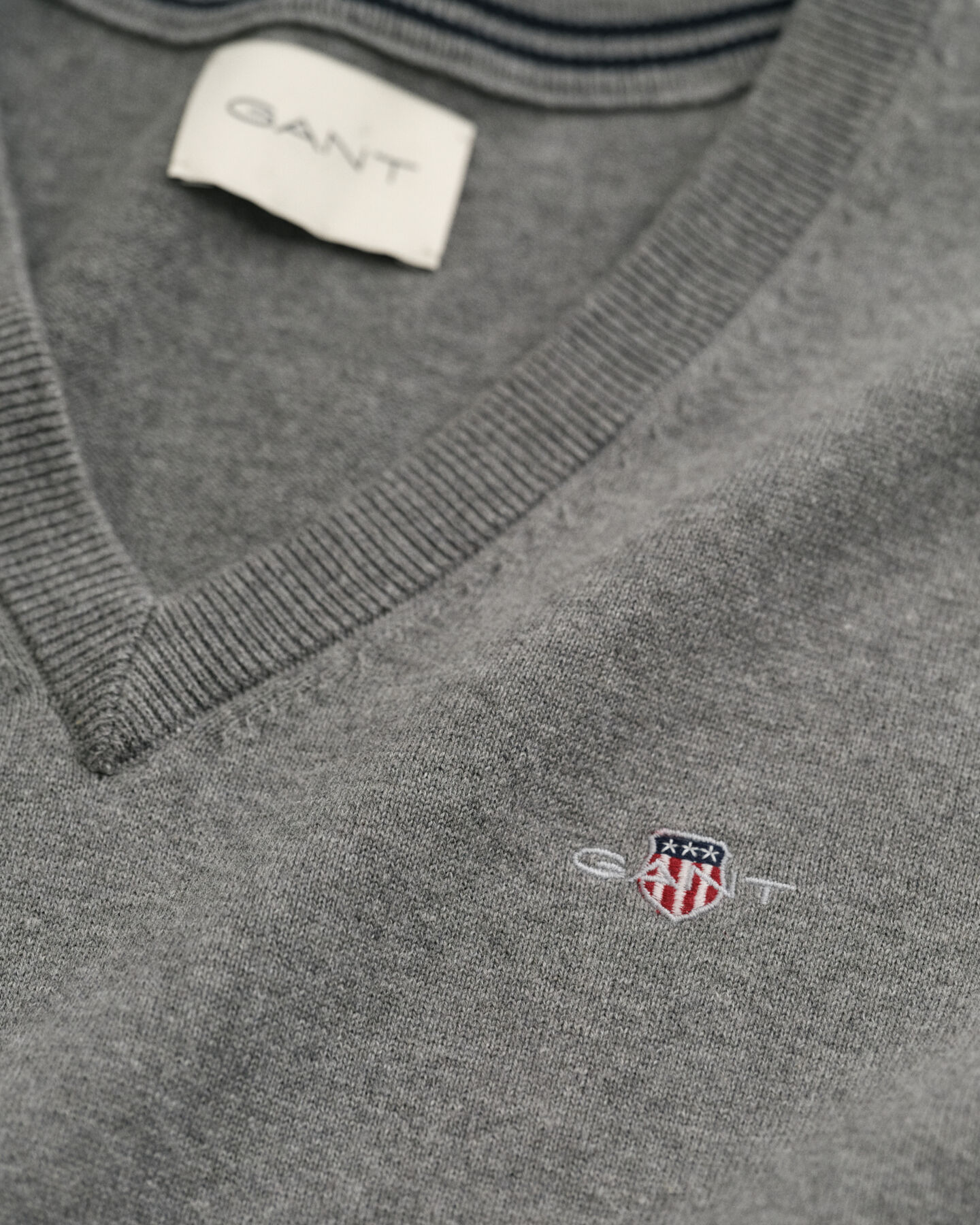 Klassisk vest af bomuld