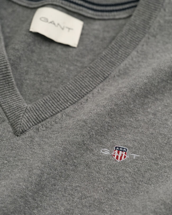 Klassisk vest af bomuld