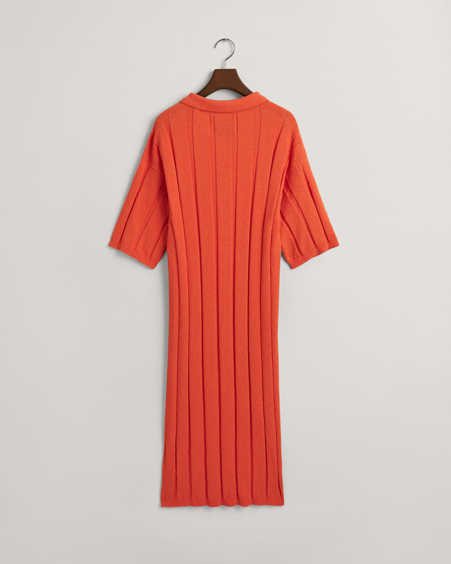 Ribstrikket polokjole af Terry Cloth