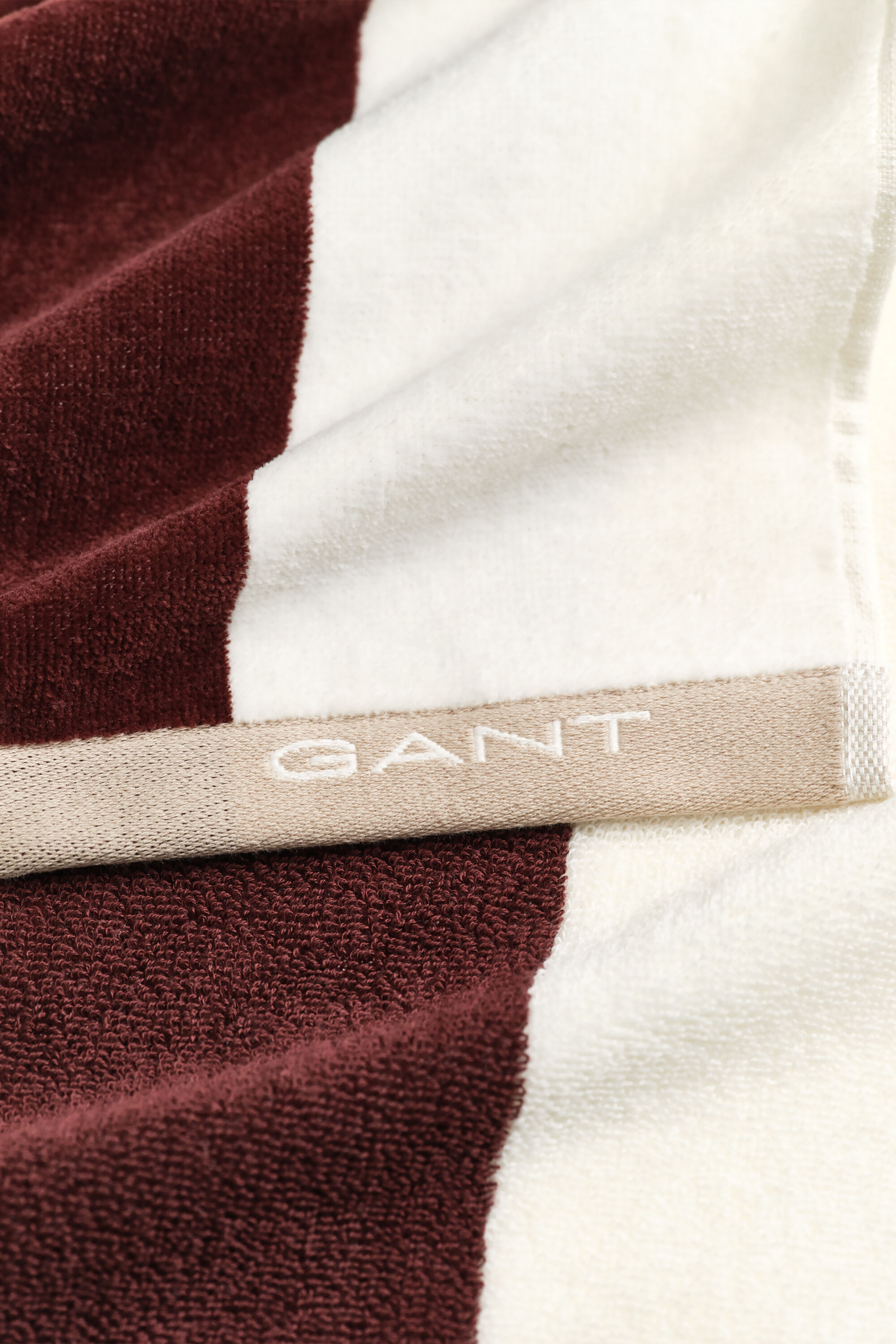 Strandhåndklæde med kraftige striber