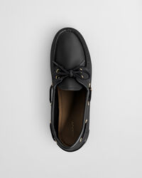 Seabaya hyttesko af l&aelig;der