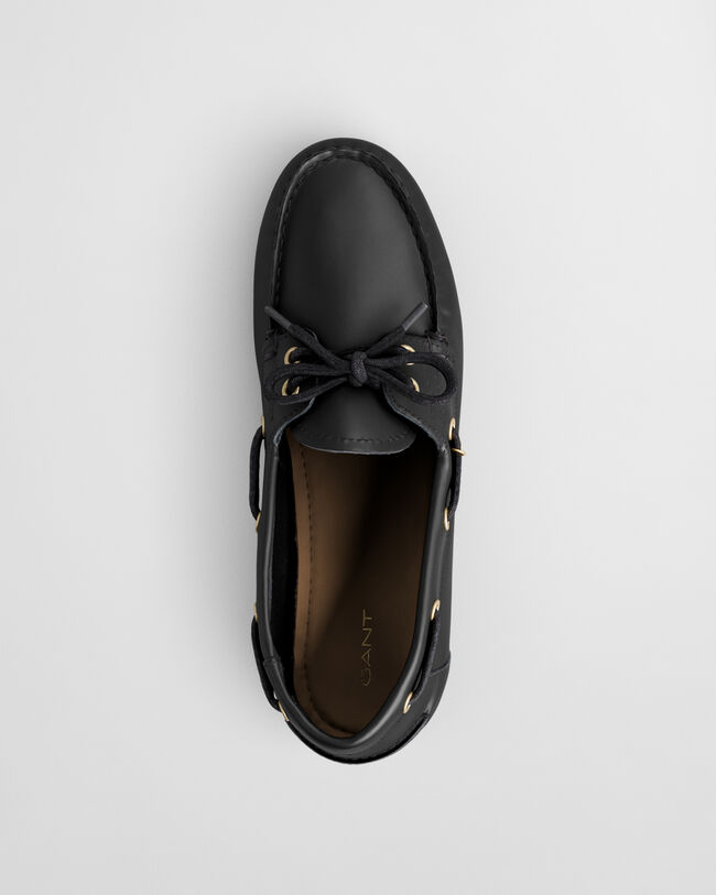 Seabaya hyttesko af l&aelig;der