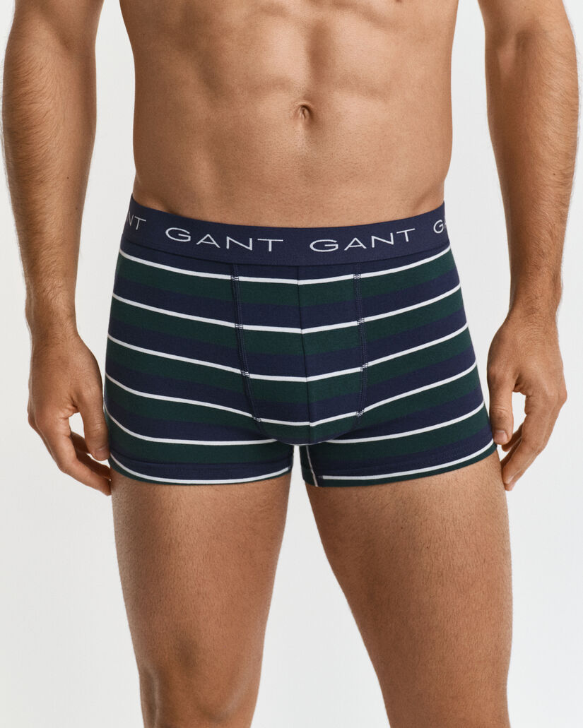 3-Pack flerstribede trunk-underbukser