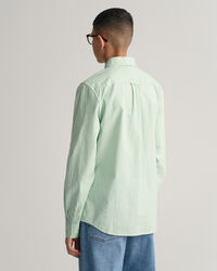 Teen Boys stribet Oxford skjorte