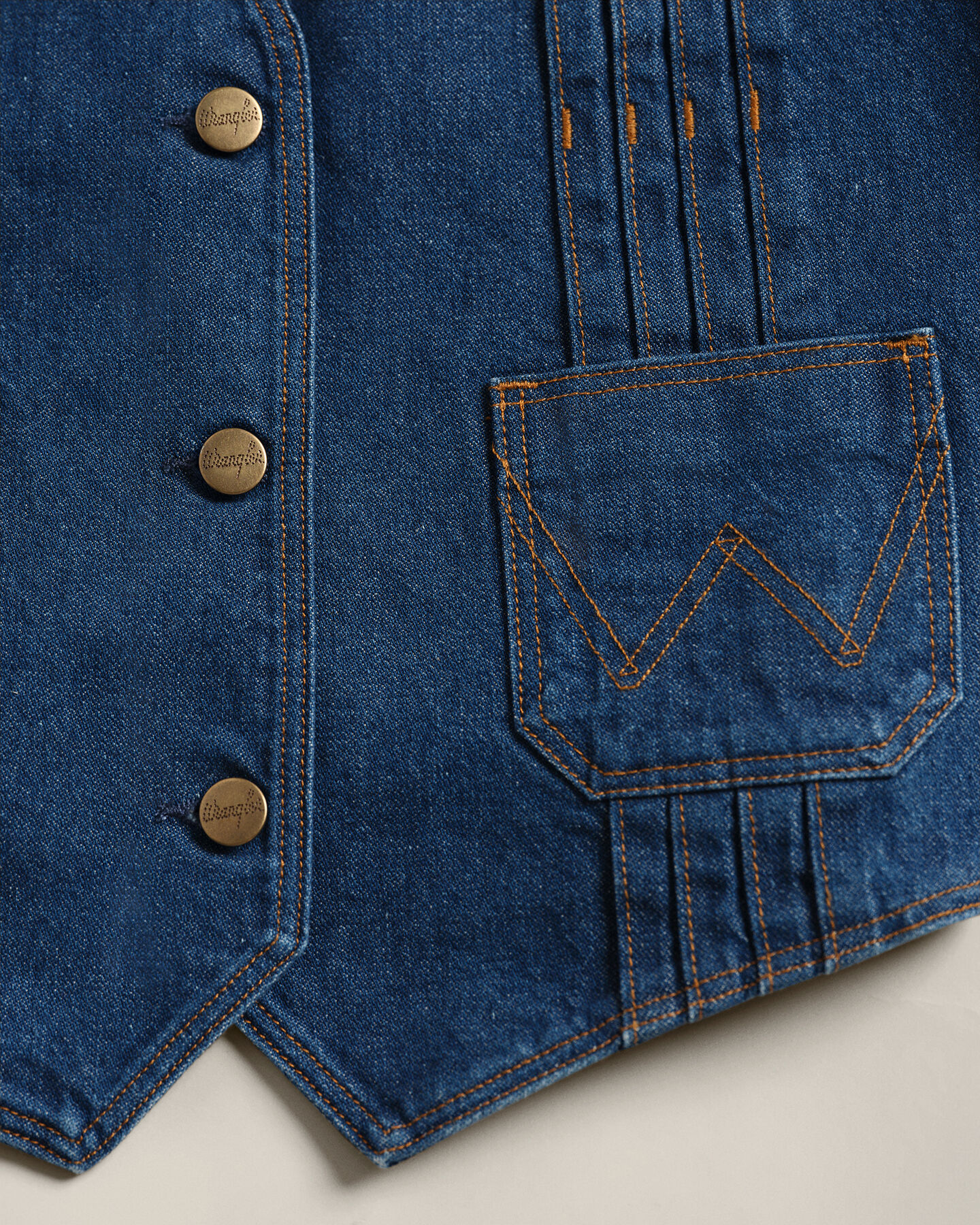 Wrangler x GANT denim vest