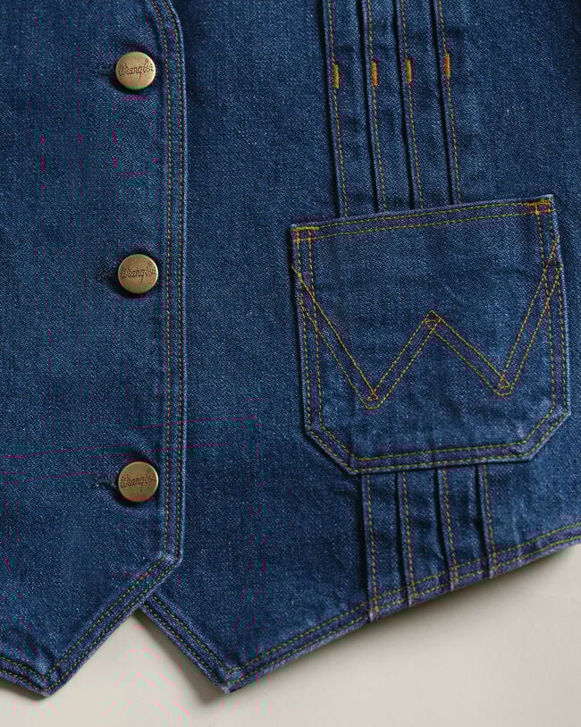 Wrangler x GANT denim vest
