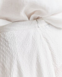 Tonal stribet seersucker nederdel