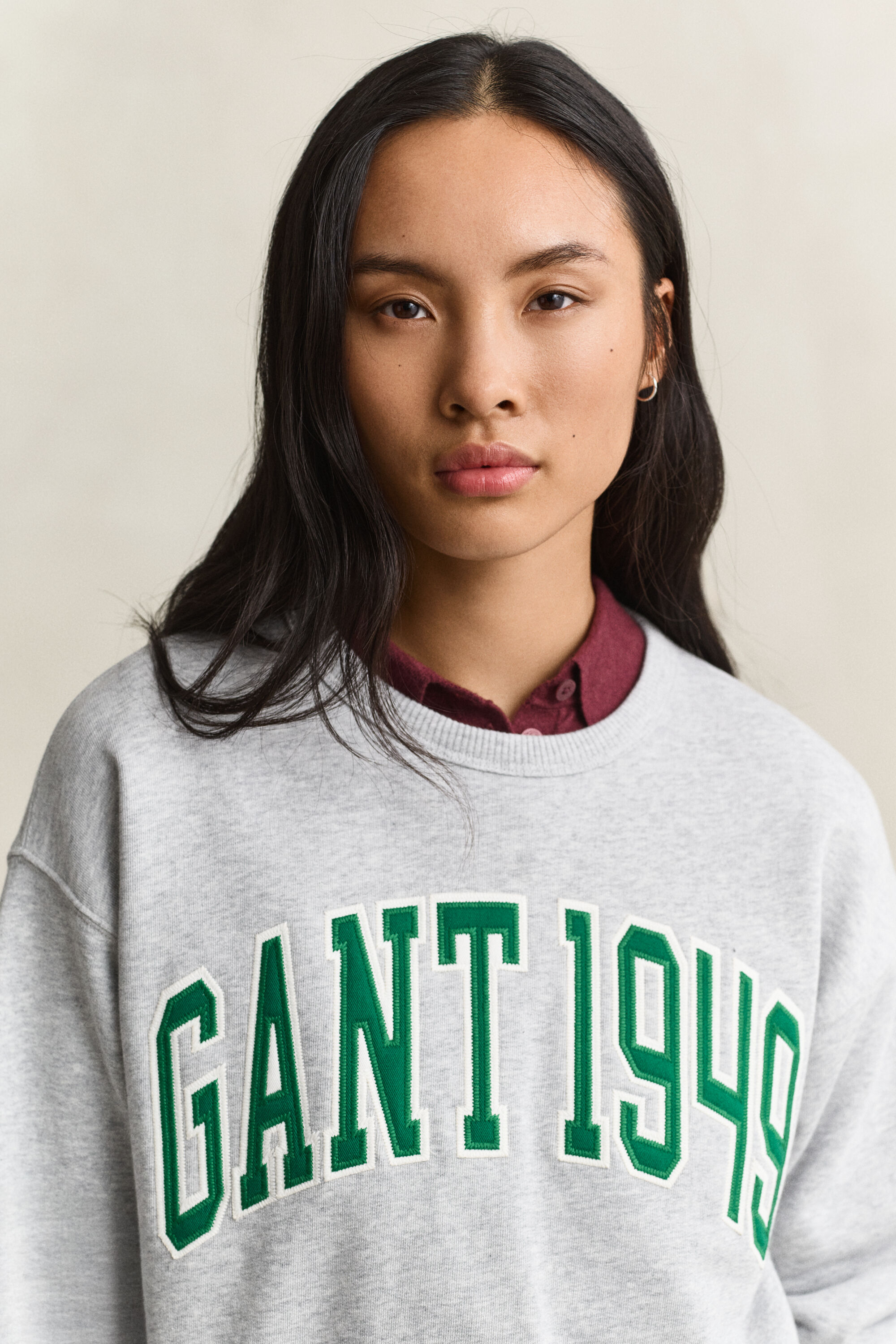 Sweatshirt med grafik
