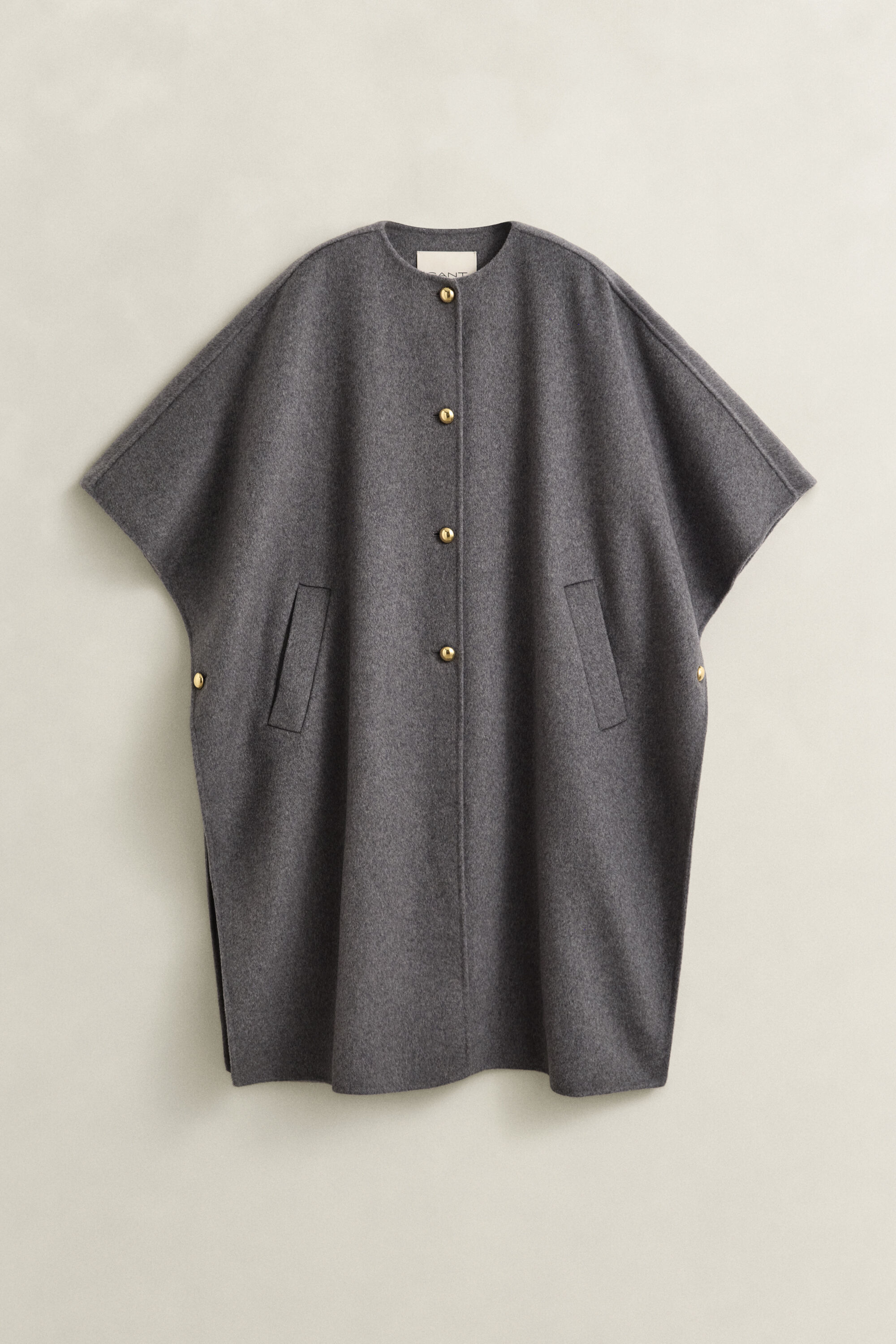 Håndsyet Cape Coat
