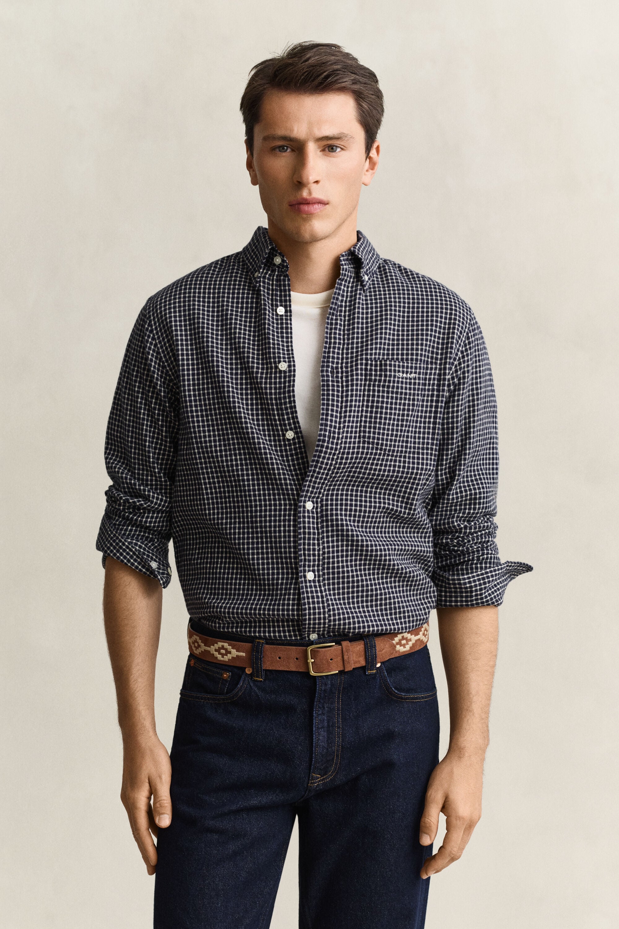 Ternet Windblown flannelskjorte