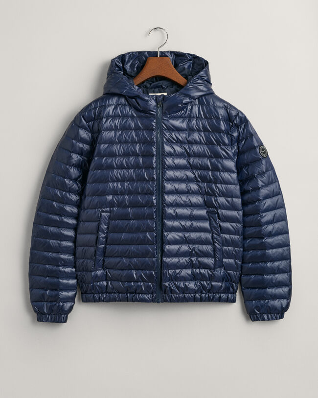 Teens Shiny let vatteret dunjakke