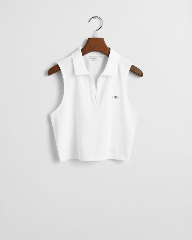 Teen Girls piqu&eacute; top