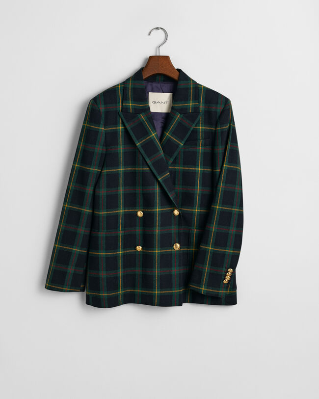 Regular fit ternet jakkesæt-blazer