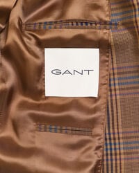 Relaxed fit ternet uldblazer