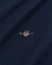 Slim fit Shield T-shirt med V-hals