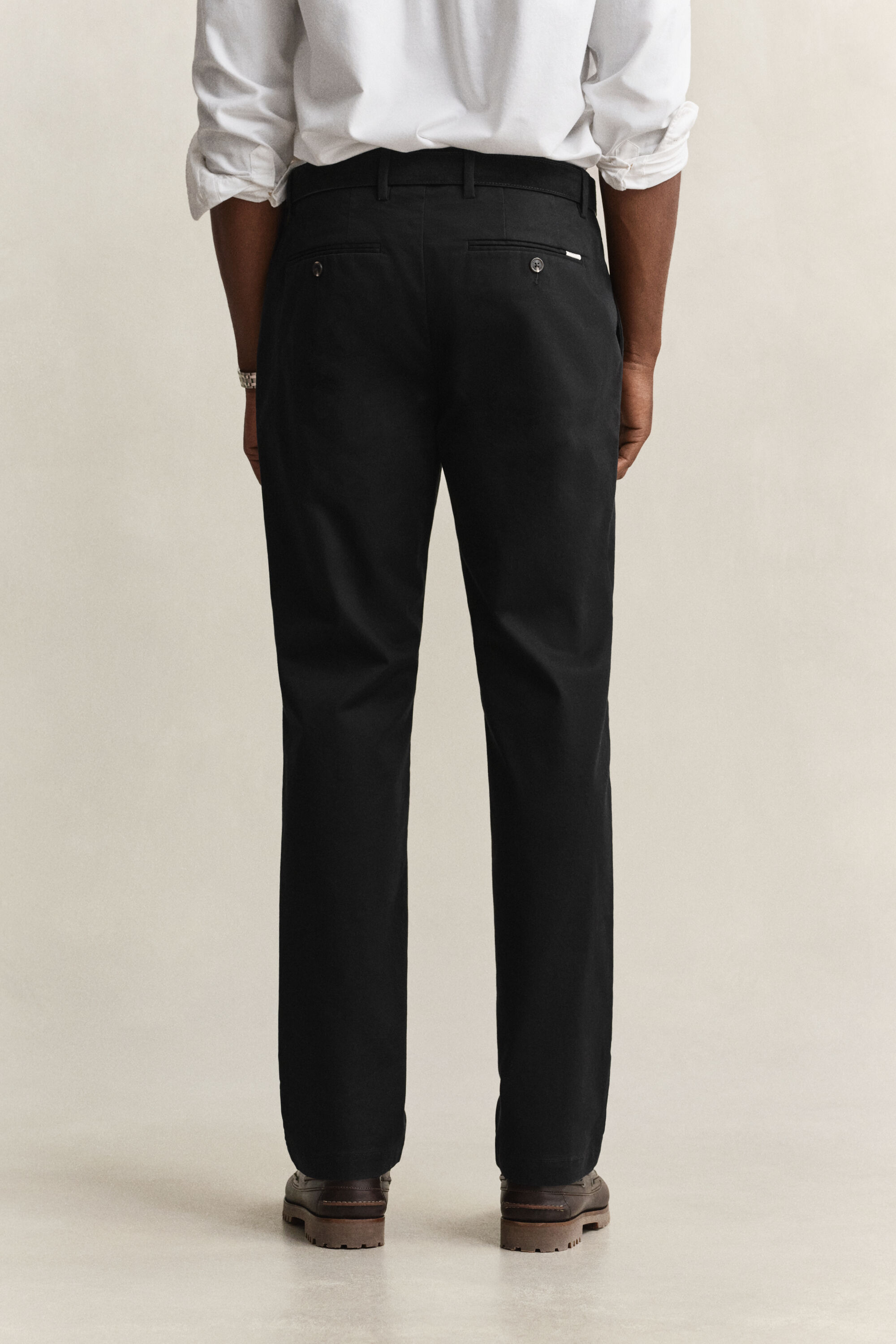 Regular fit smarte chinobukser