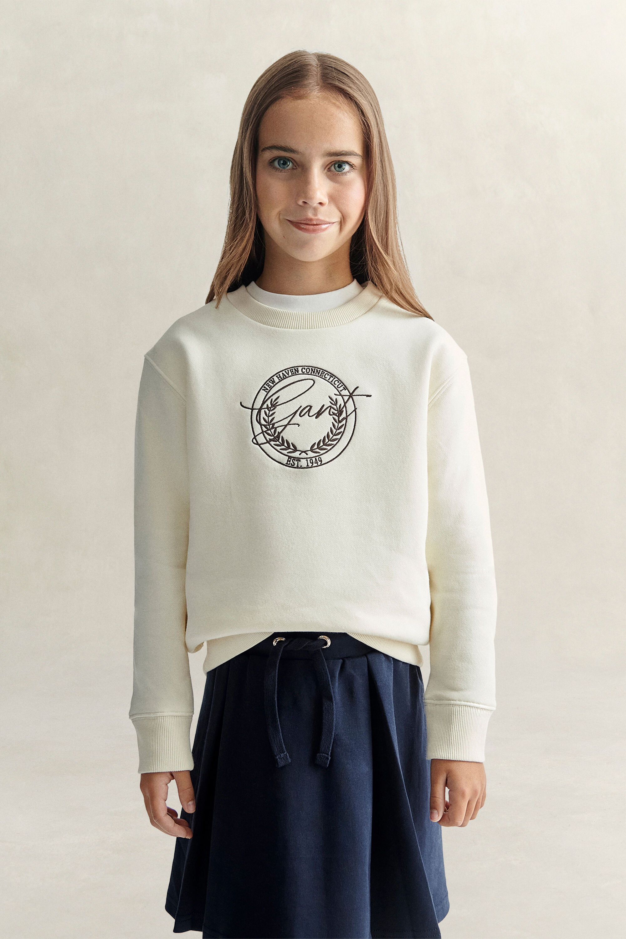 Teen Girls sweatshirt med grafik