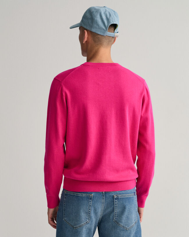 Classic crewneck sweater i bomuld