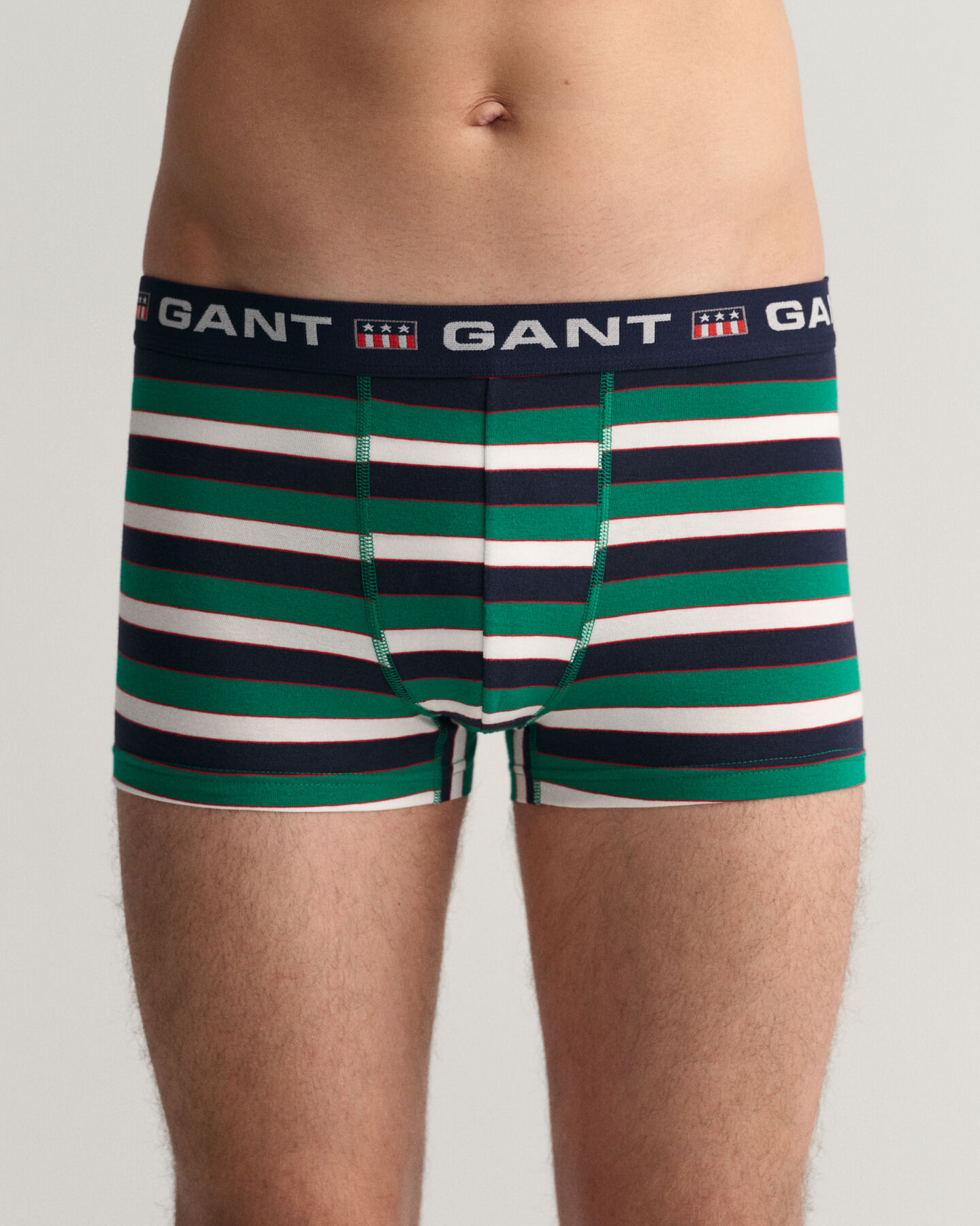 3-Pack Retro Shield trunk-underbukser med striber