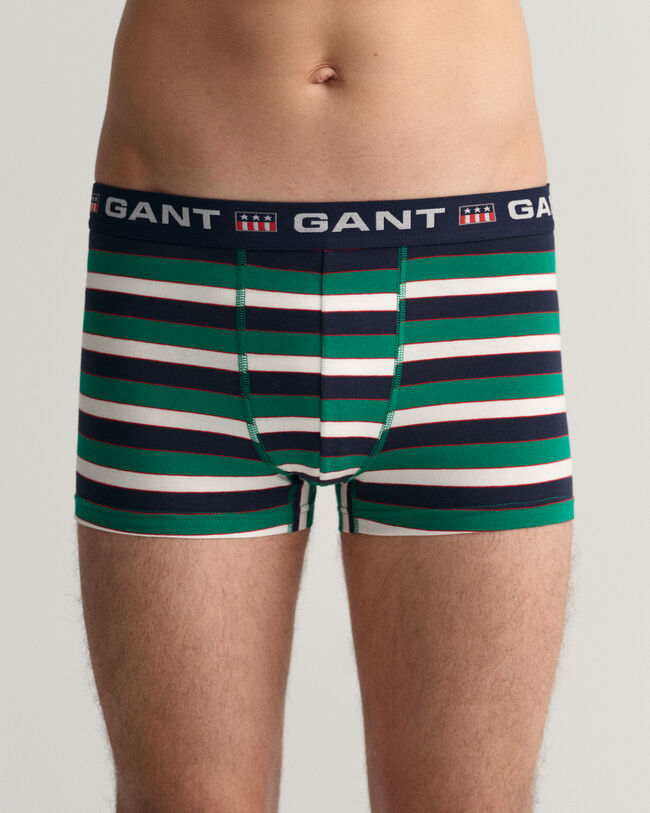 3-Pack Retro Shield trunk-underbukser med striber