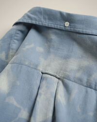 Wrangler x GANT Relaxed fit bleget skjorte af bomuld og uld