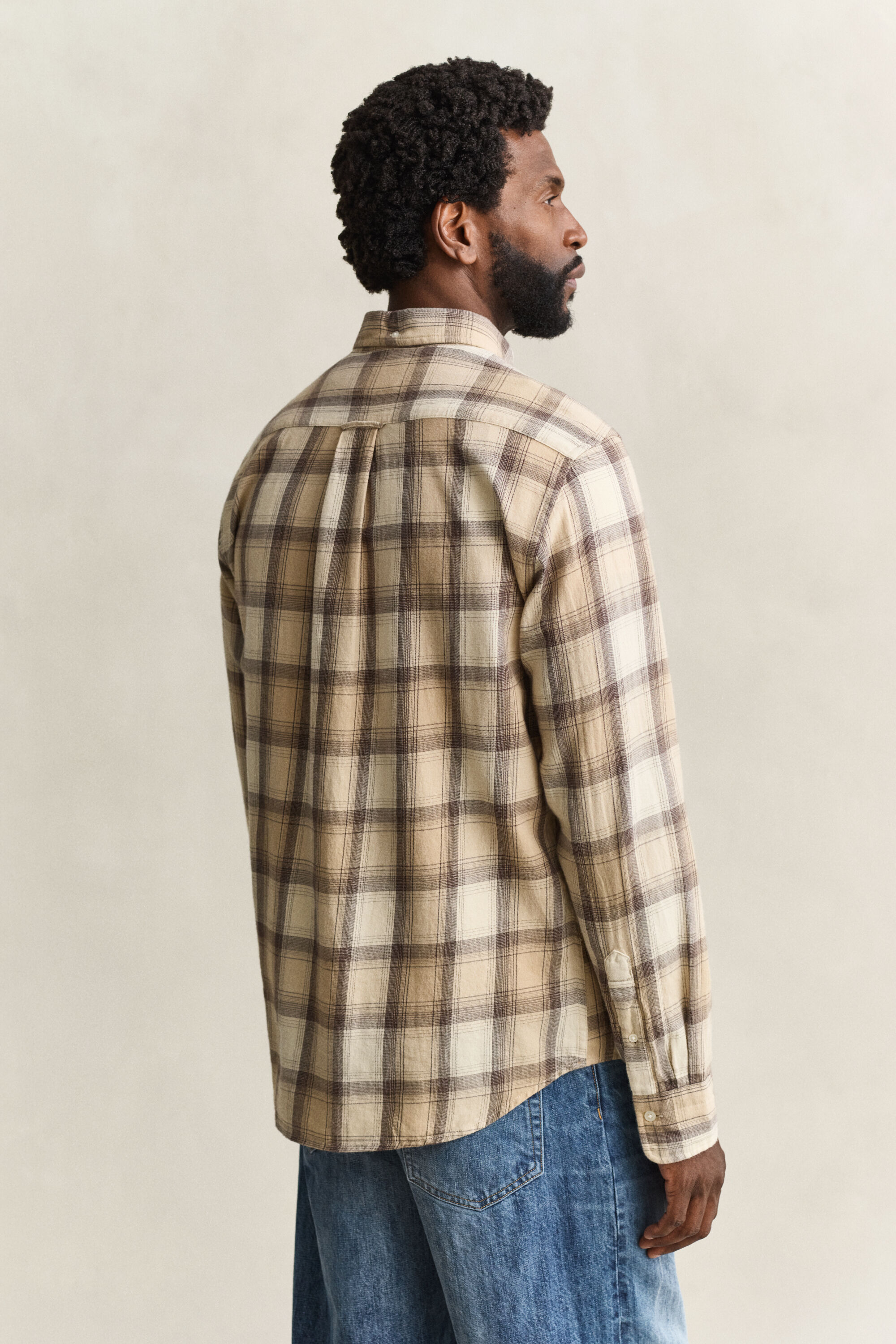 Ternet Windblown flannelskjorte