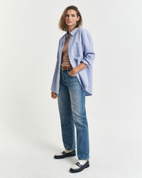 Striped Ribbed T-Shirt