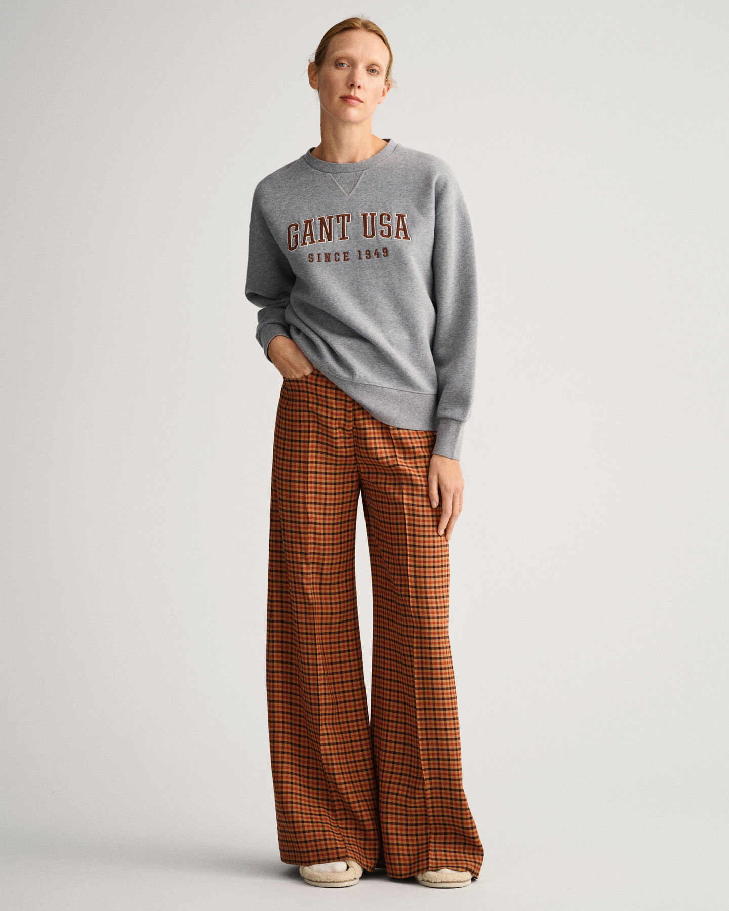 USA Graphic sweatshirt med crewneck