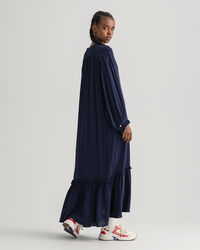 Wrinkle popover kjole