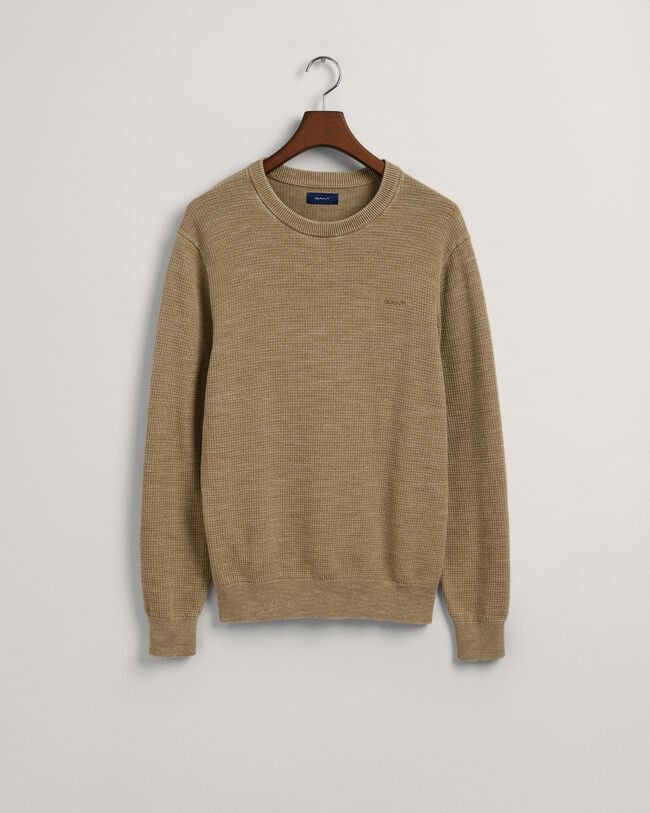 Sunfaded sweater med crewneck