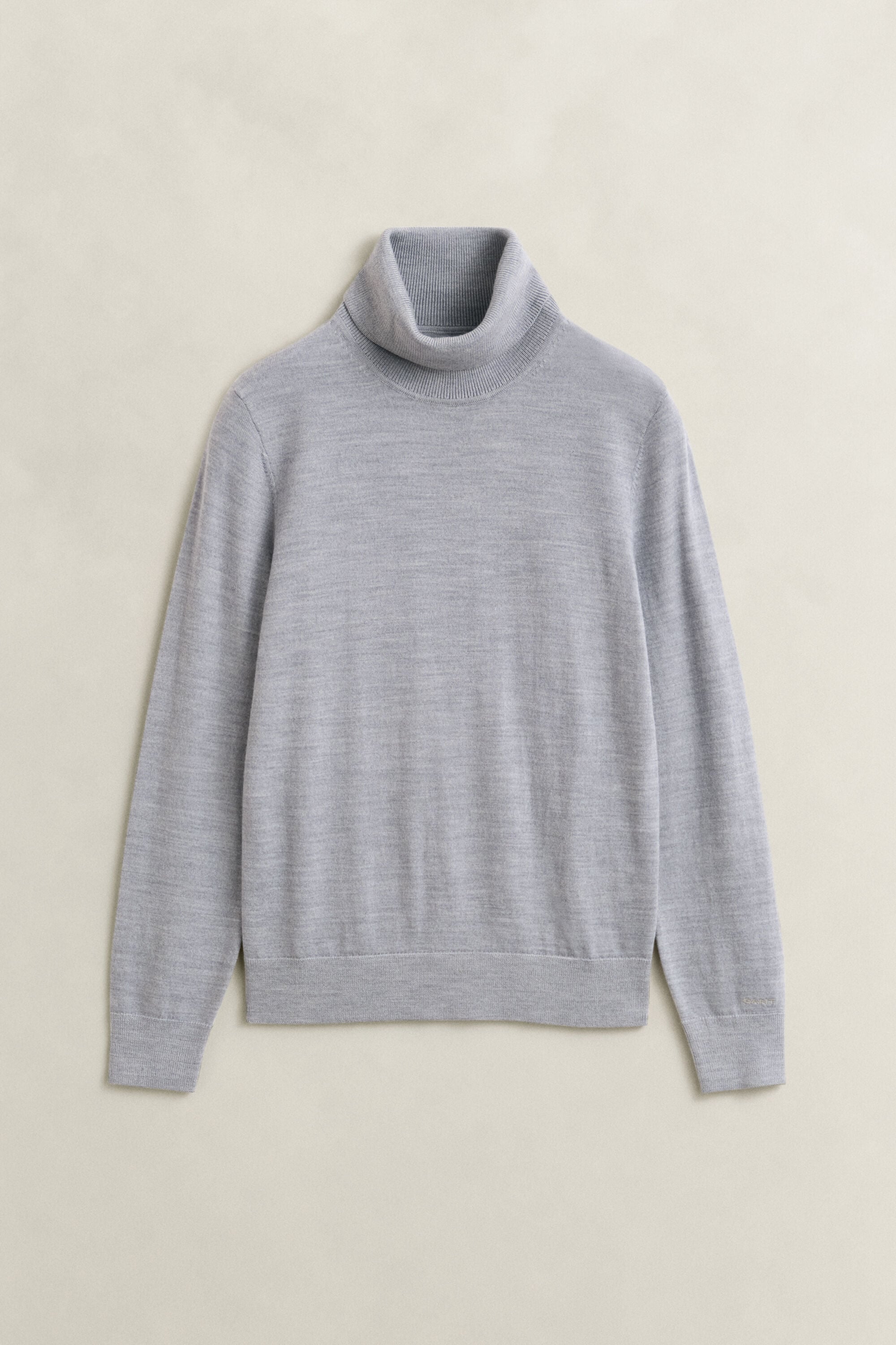 Rullekrave sweater af ekstra fin merinould