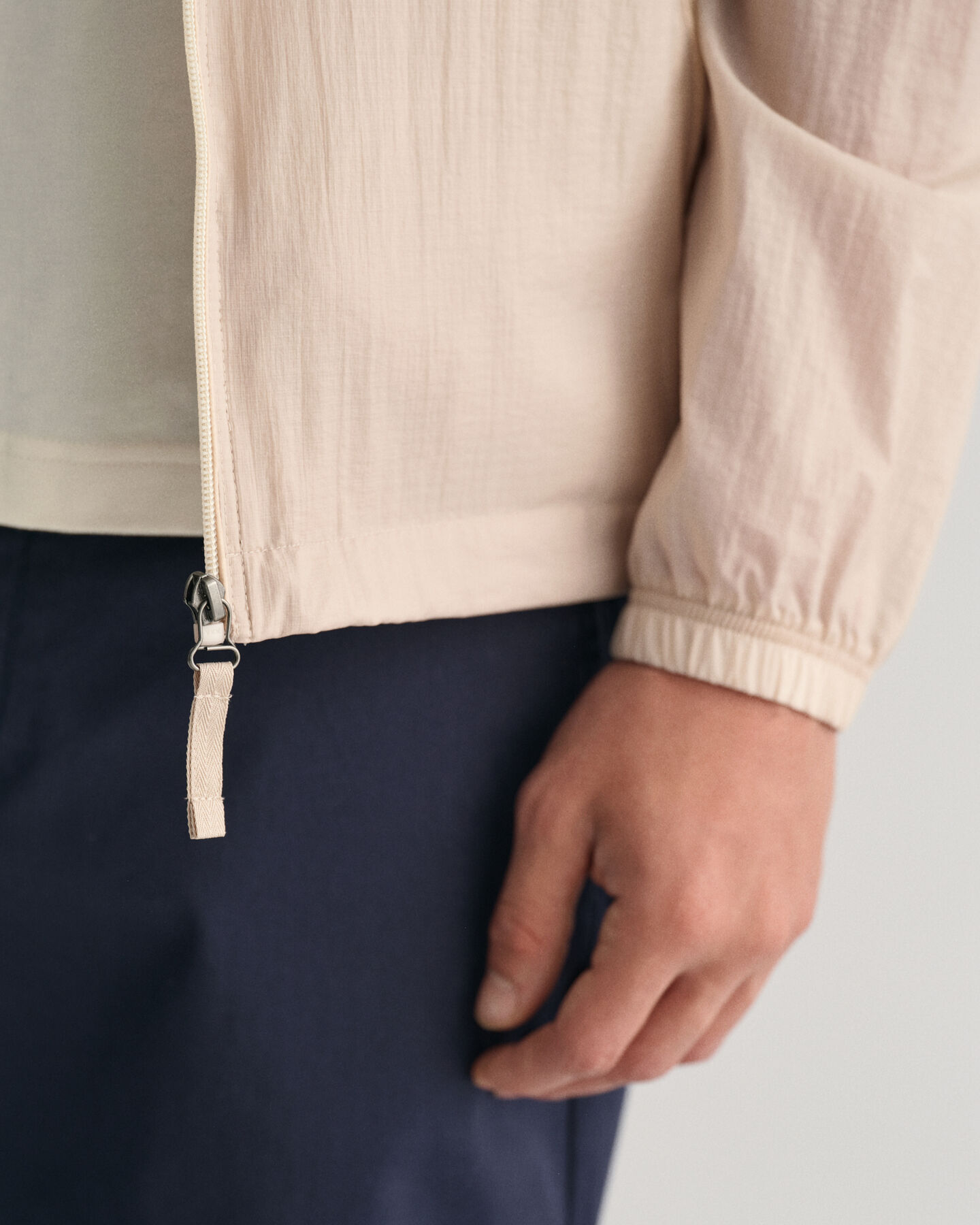 Sammenfoldelig let Windbreaker