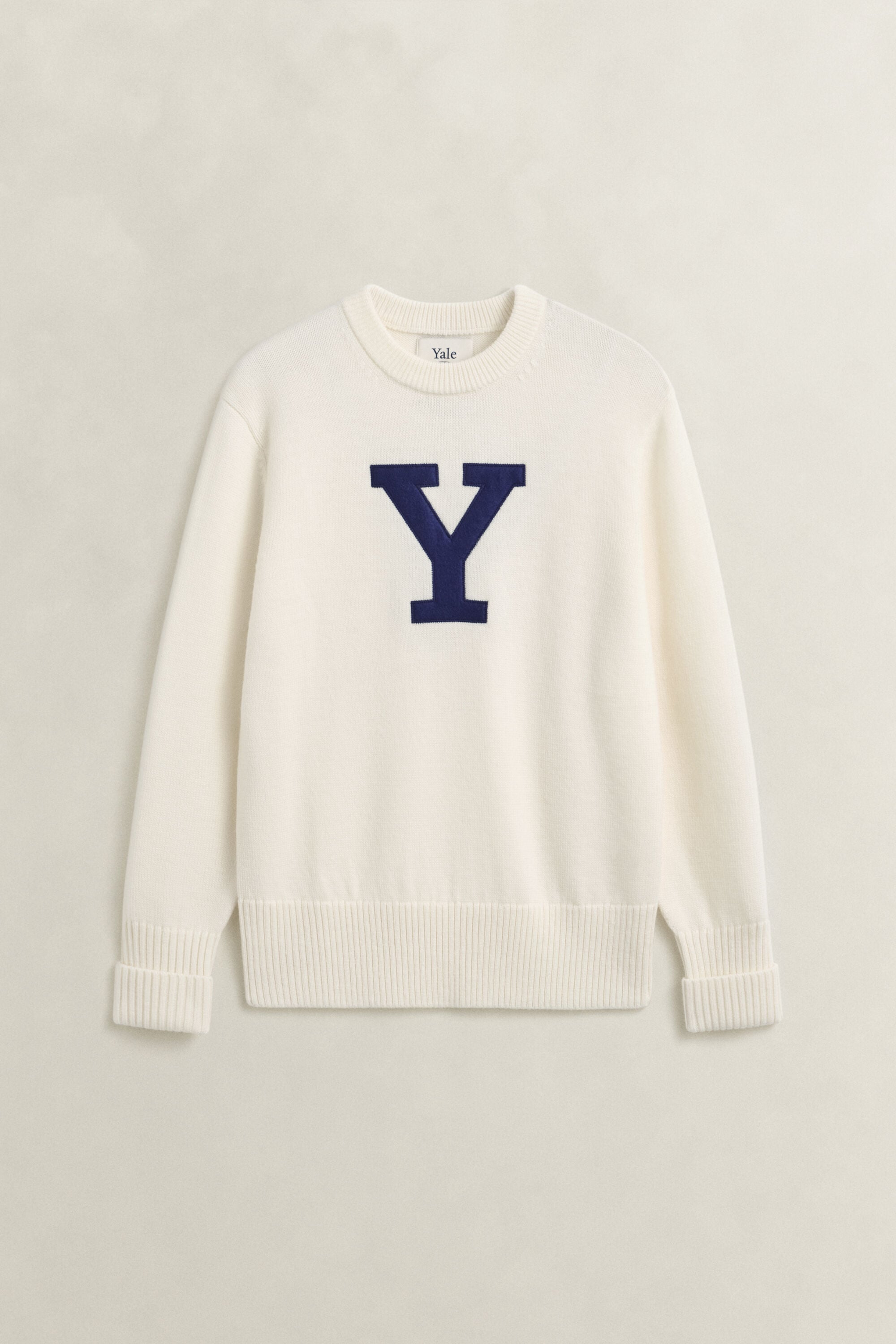 Gant x Yale sweater i merinould