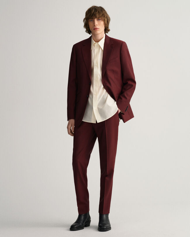 Jakkes&aelig;t-blazer i farver