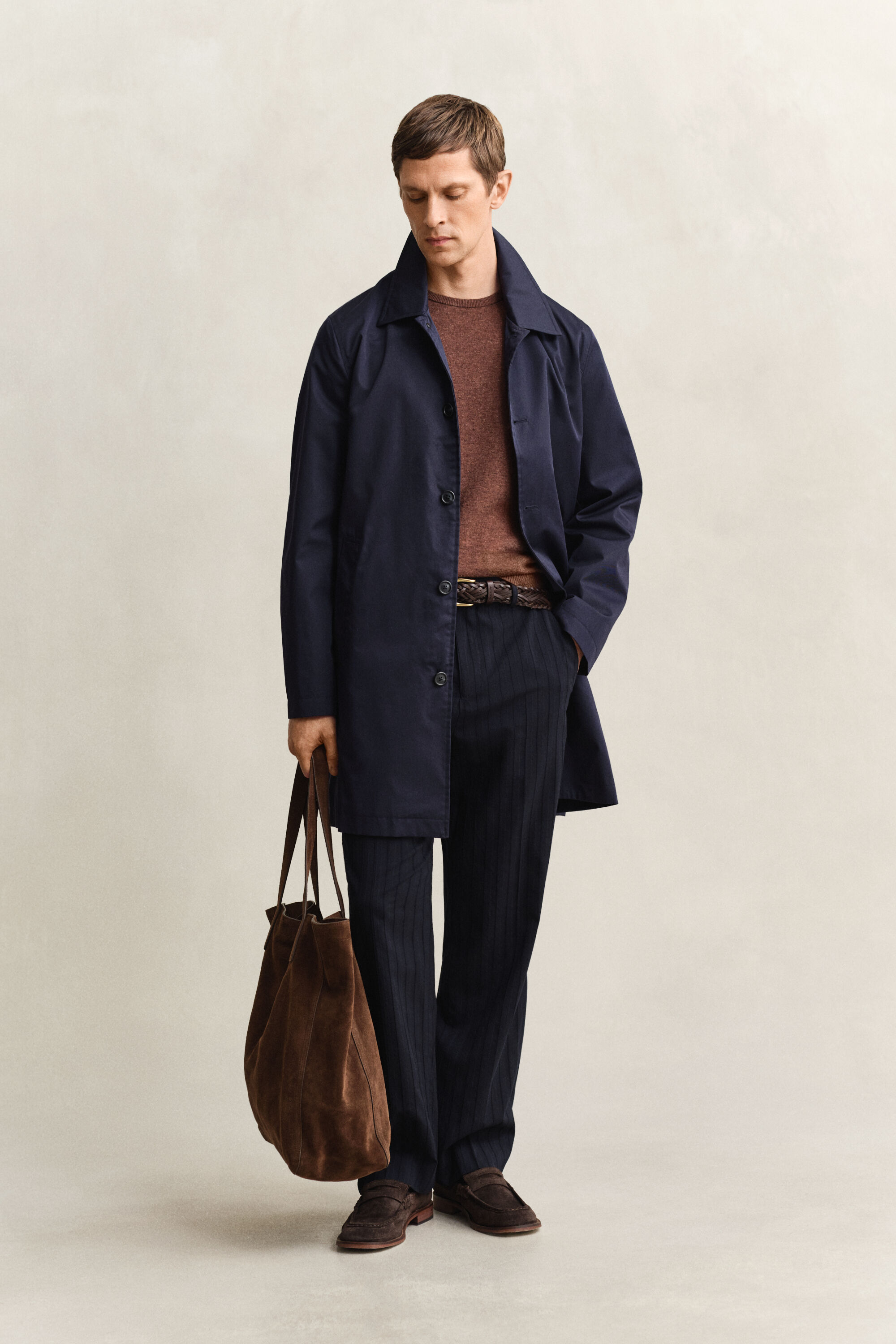 Car Coat af bomuldsblanding