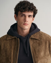 Flyverjakke af ruskind