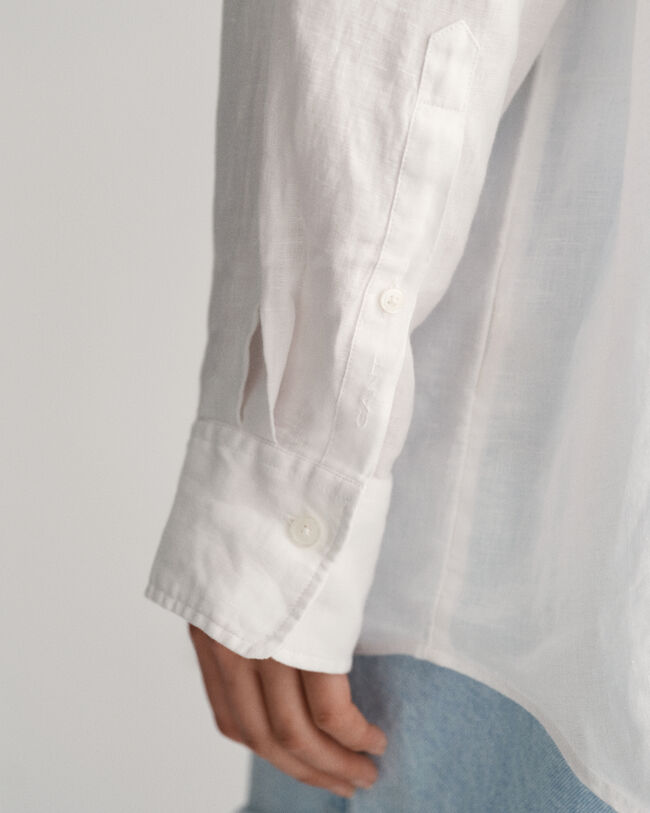 Oversized hørskjorte