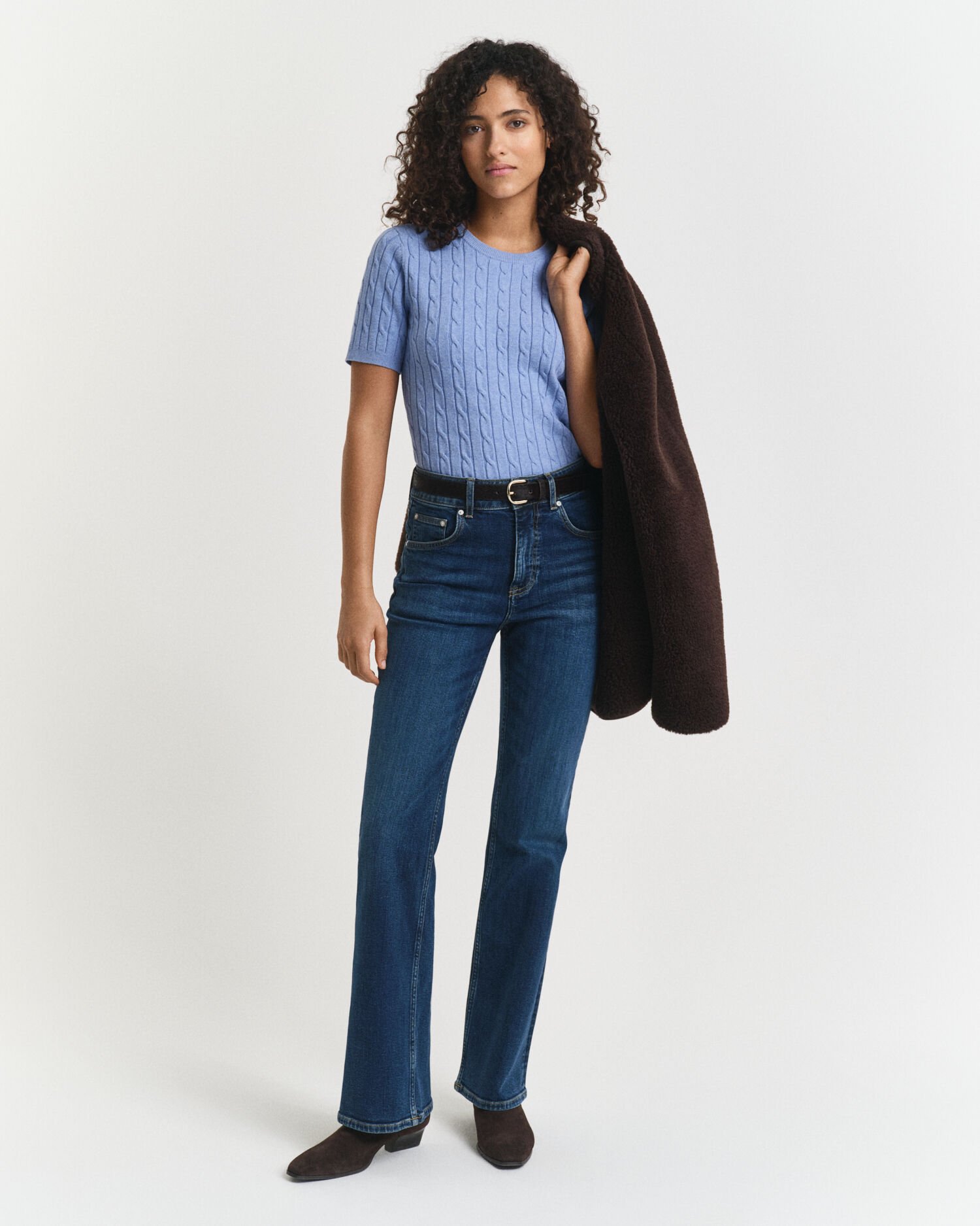 Slim fit jeans med svaj