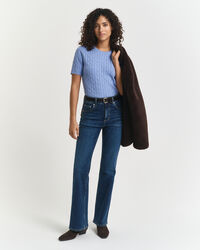 Slim fit jeans med svaj