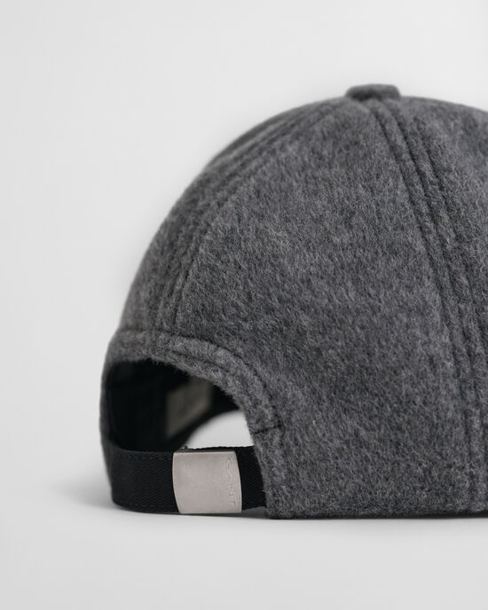 Skinnende Melton cap