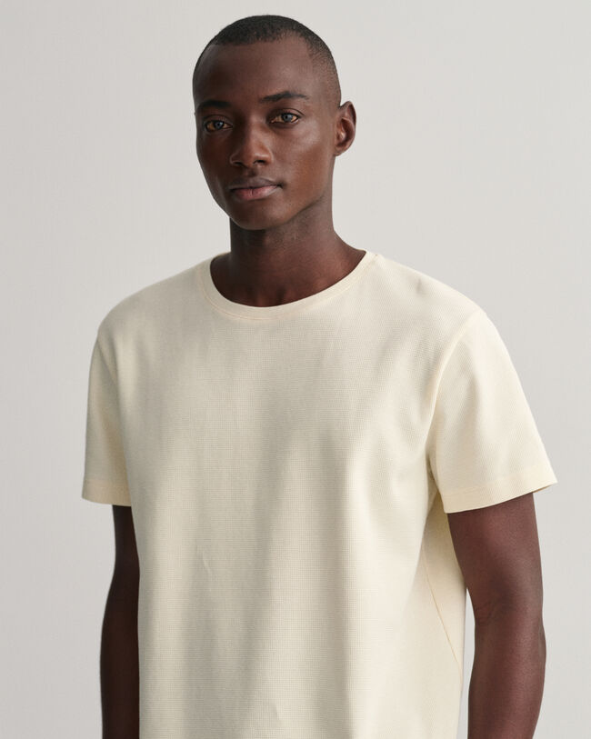 Waffle Texture T-shirt