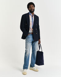 Regular fit skjorte af indisk madras