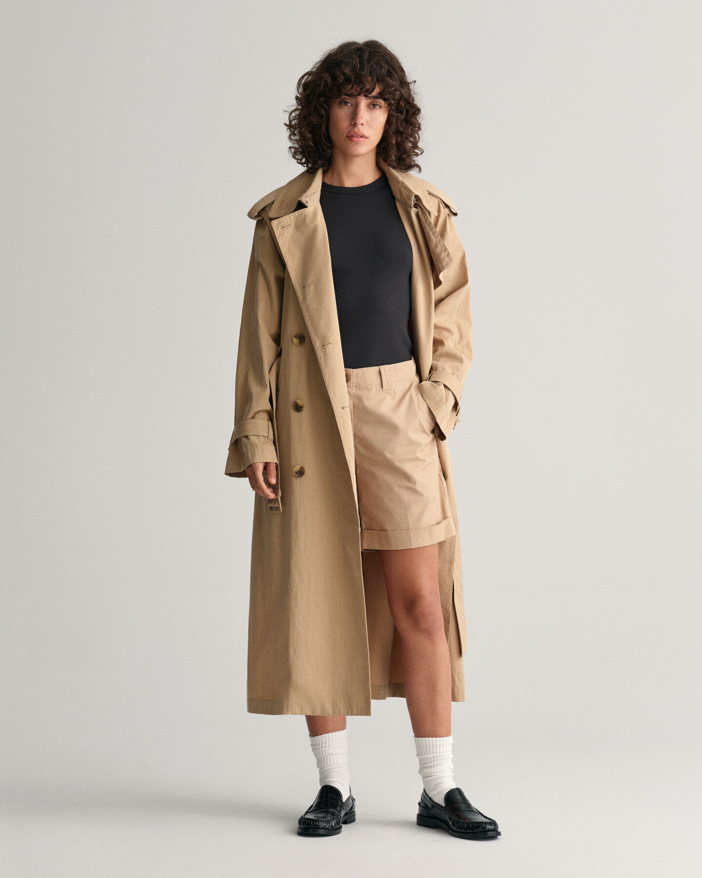 Relaxed fit lette chinoshorts