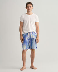 Oxford stribede pyjamasshorts