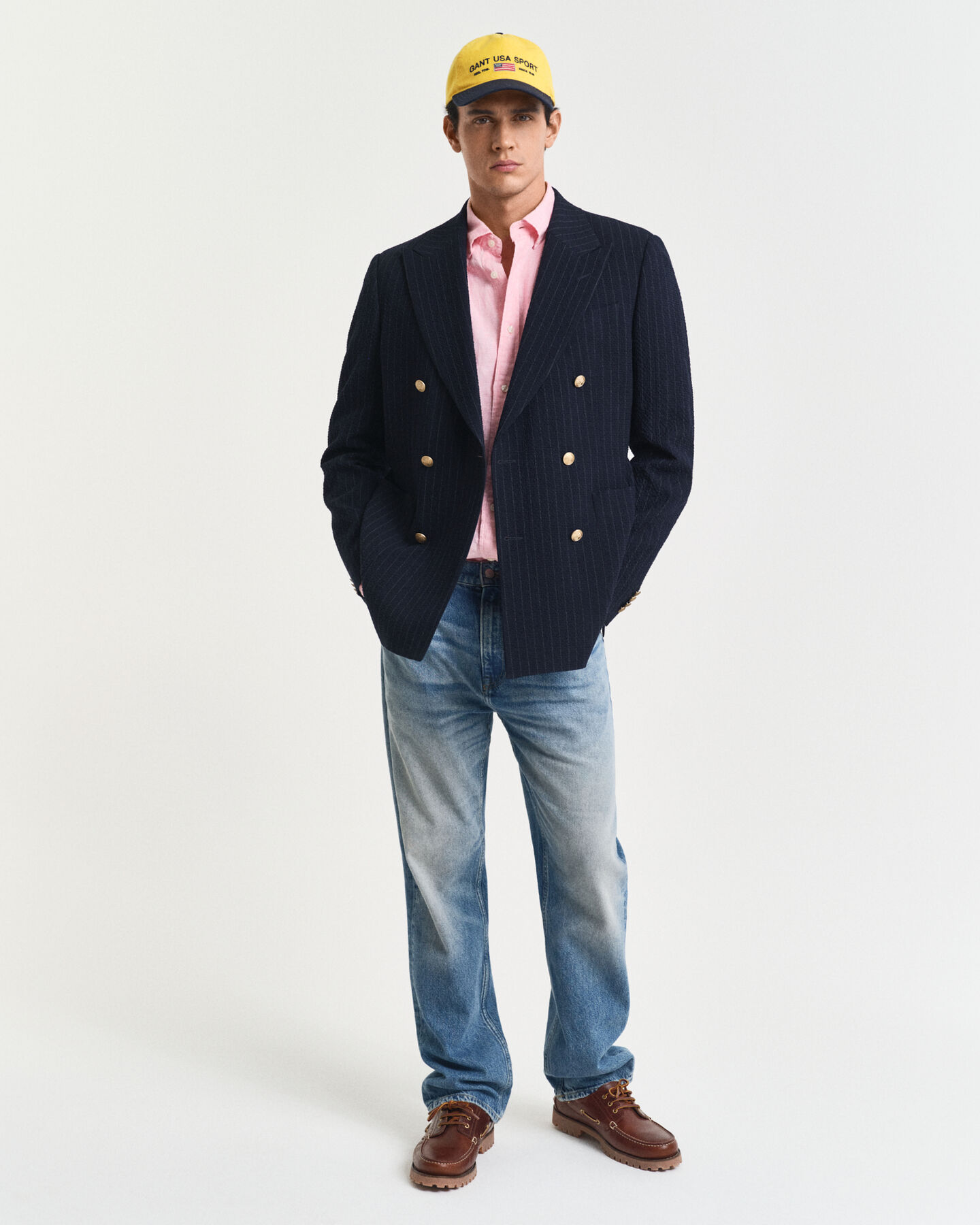 Regular fit skjorte af hør