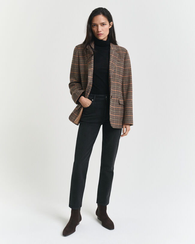 Slim fit korte sorte jeans